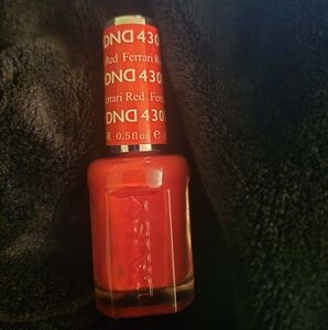 DND Ferrari Red Nail Polish